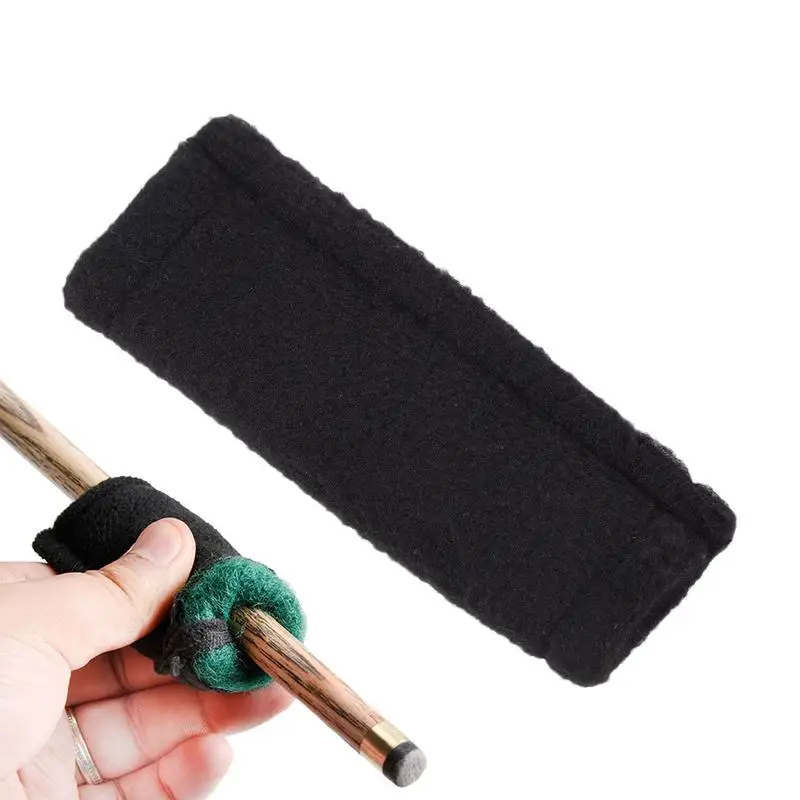 Billiard Cue Cleaning Cloth Snookers Pool Shaft Double-Sided Maintenance Cleaning Cloth Multi-Function Billiard Accessories