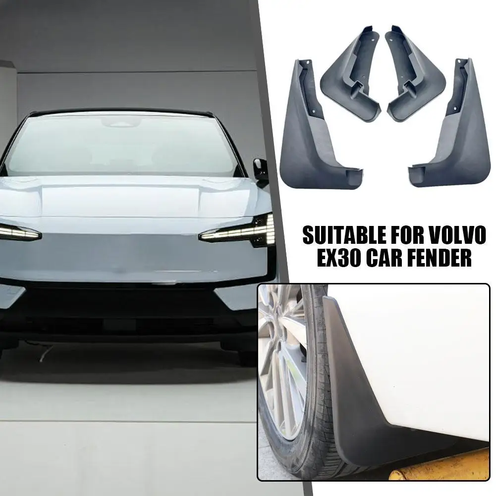 4 Pack Car Mud Flaps For Volvo EX30 2024 Mud Flaps