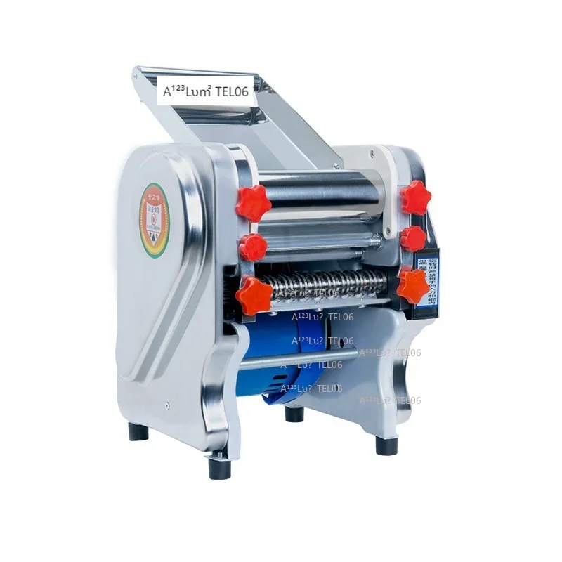New Stainless Steel Automatic Pasta Maker Dough Roller Electric Noodle Machine Home Commercial Small