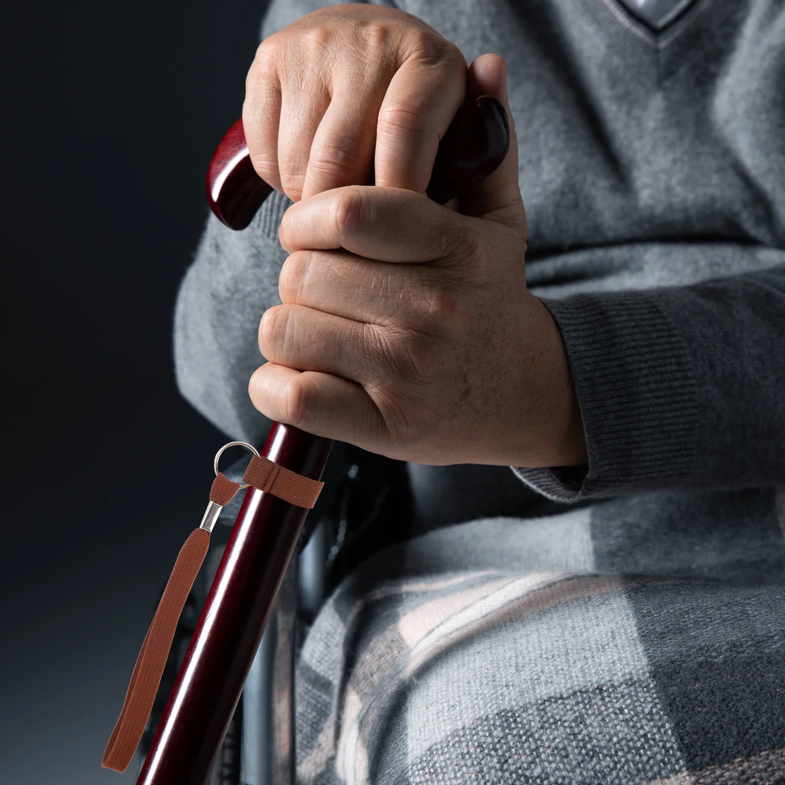 

8Pcs Walking Stick Wrist Strap Anti-Slip Hand Lanyard Trekking Pole Holder Strap Elderly Cane Walking Aid Accessories