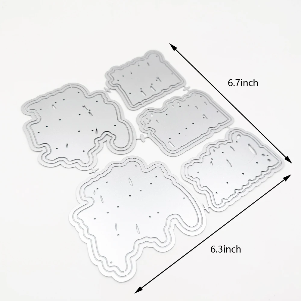 KLJUYP Easter Blessing Words Metal Cutting Dies Stencils for DIY Scrapbooking/album Decorative Embossing DIY Paper Cards