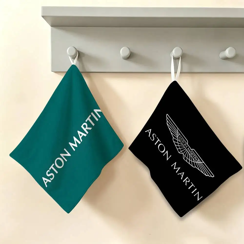 A-ASTONS M-MARTIN-S Polyester Cotton Hanging Kitchen Towel, Soft Hand Wiping Towel, Reusable for Kitchen Bathroom Home