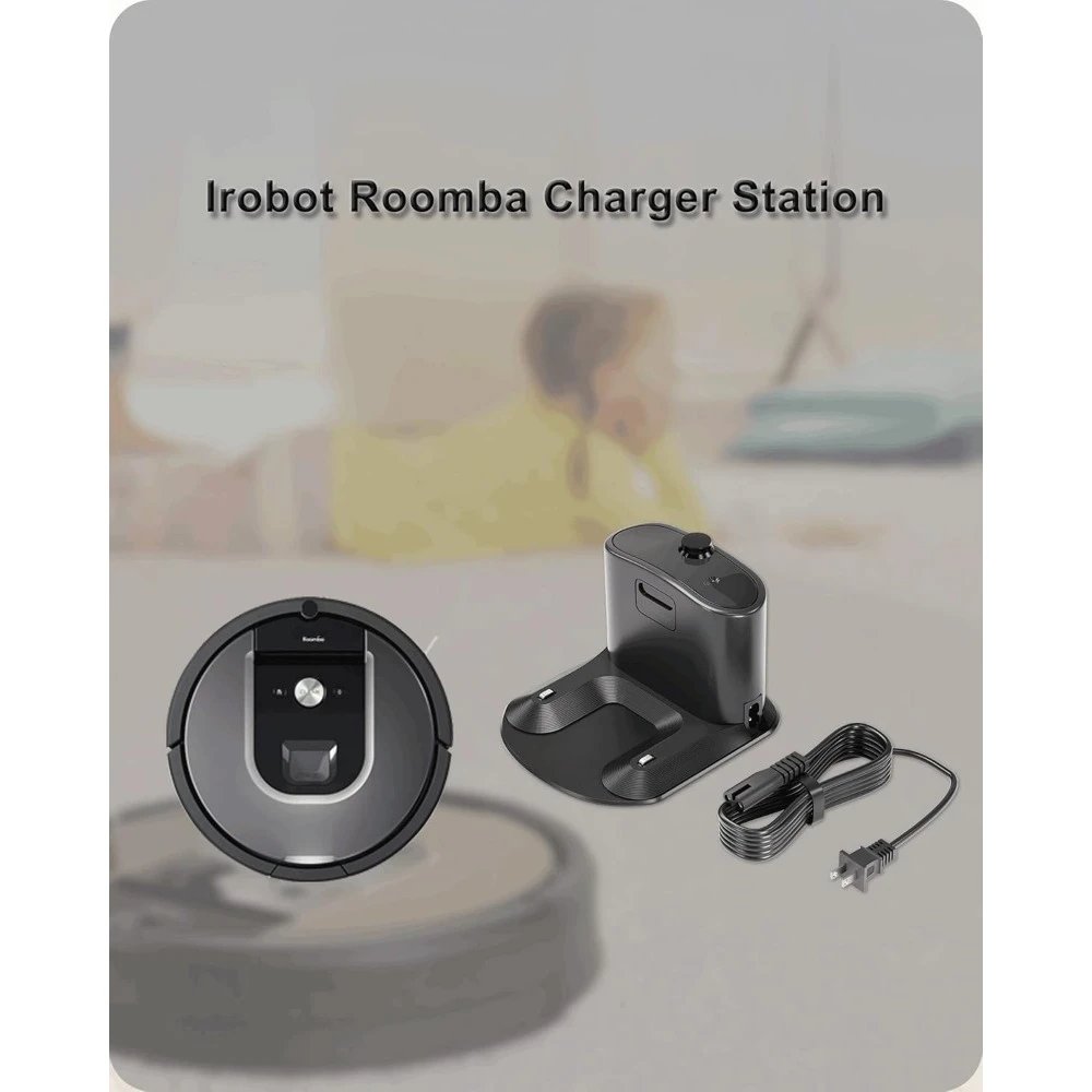 Charger Dock for iRobot Roomba Docking/Charging Base model 500, 600, 700 and 800, 900 Series E5 E6 I1 I3 I4 I6 I7 I8 Charger