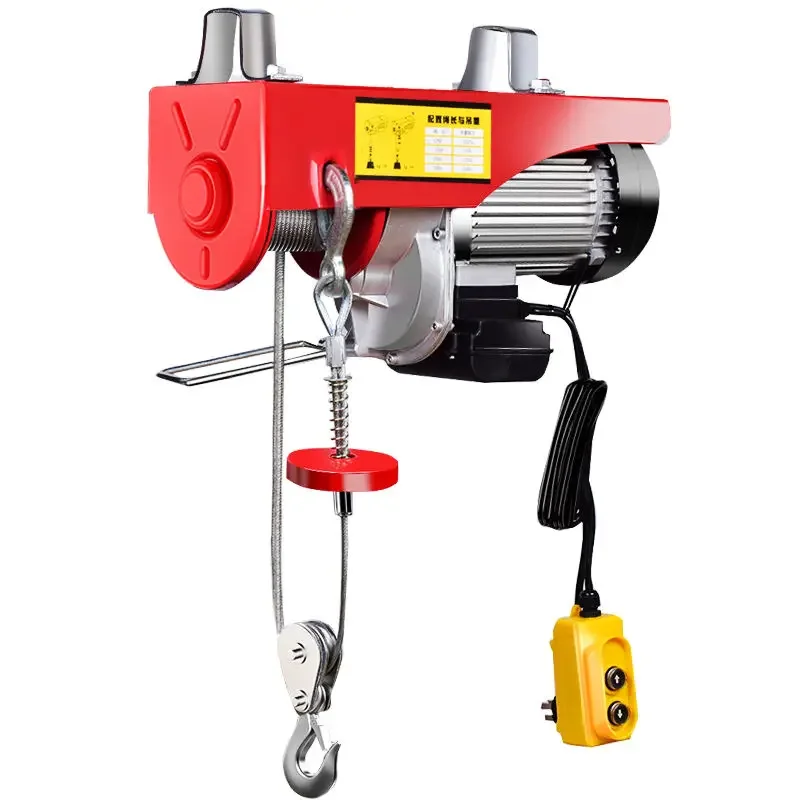 Single Phase Hoists Remote Control Micro Electric Hoists Customizable Winches Manufacturers' Product  220V 50Hz 1000kg 500kg