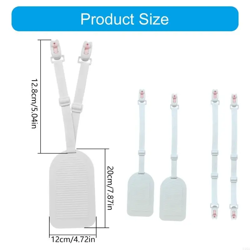 D5QA 2PCS SHOPER SHOPERINCING LIPER LINCHED ALTRAPS قابل للتعديل بدون/مع لوحة ضغط للورقة الضيقة و setsup سهلة