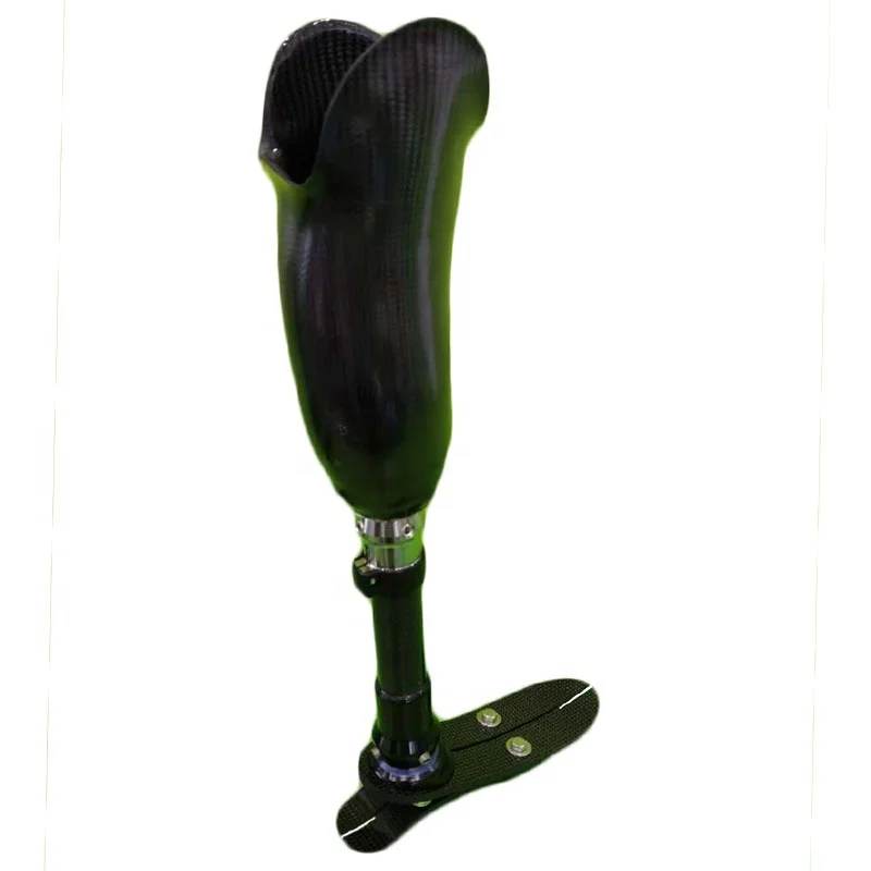 Adattatore per arti artificiali AL Piede in fibra di carbonio Guscio per caviglia bassa Piede protesico in fibra di carbonio