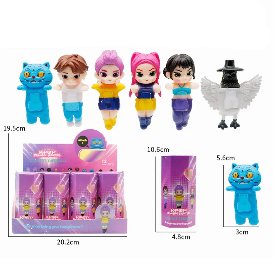 

New K-pop Devil Hunters Blind Box Devil Saja Collect Anime Figure Party Cosplay Gaming Cartoon Huntrix Decorative Christmas Gift