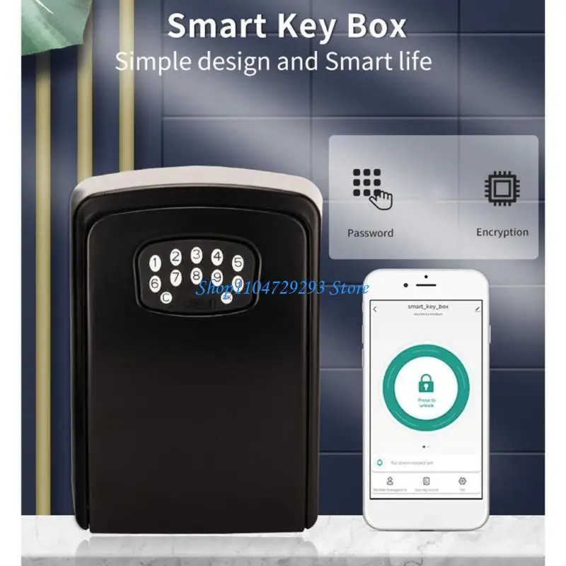 Y2GD مفتاح اقفال الصناديق، كلمة المرور وبلوتوث متوافق فتح مفتاح تخزين اقفال الصناديق للمتجر، المكتب، الشركة، المنزل #5