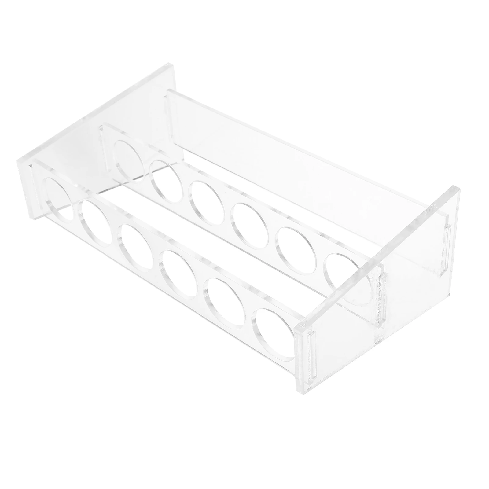 

Test Tube Rack Stand Tubes Lab Holder Chemical Multifunctional Vial Sampling Storage Display Baby