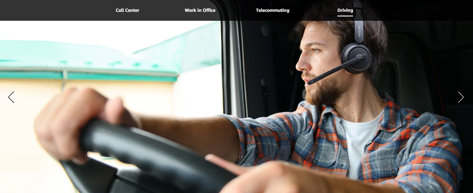 Nuroum HP31SU Bluetooth 5.3 Over-Ear Wireless Headset mit ENC-Geräuschunterdrückung, Mikrofon, unabhängiger physischer Stummschalttaste, Business-Kopfhörer für Callcenter, Homeoffice, Remote-Büro, PC, Laptop, Zoom, Microsoft Teams, Online-Konferenzgespräche. – Detail 20