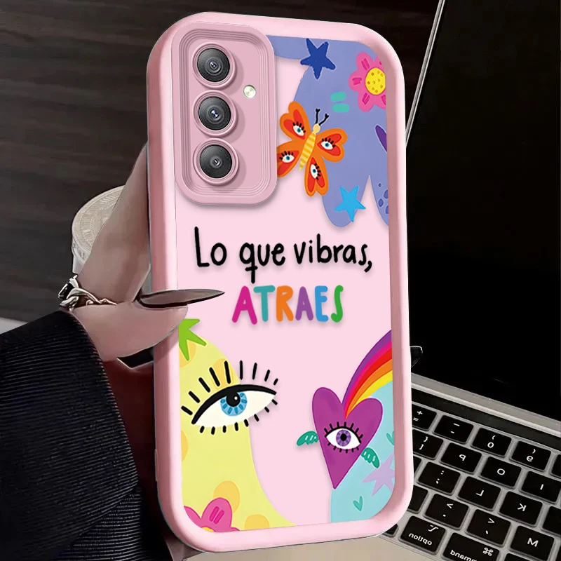 رائعة المصرية العين قضية الهاتف لسامسونج غالاكسي A54 A05 A05S A34 A24 A14 A53 A33 A23 A13 A52 A52S A71 A51 A31 A50 غطاء #5