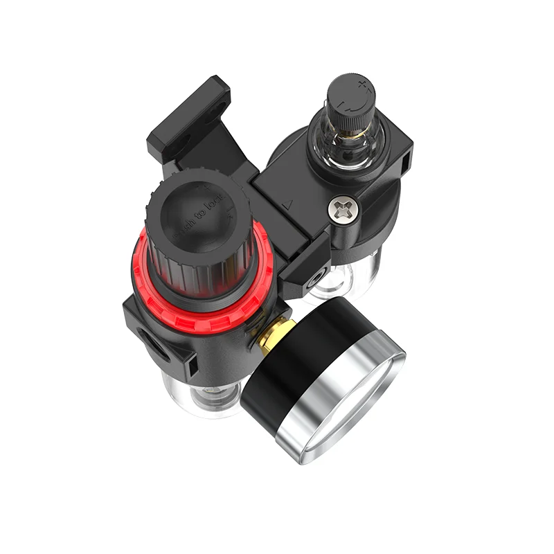 Der Öl- und Wasserabscheider-Luftfilter G1/4 AFR2000 + AL2000 AFC2000 wird zur Reduzierung des Druckventils verwendet