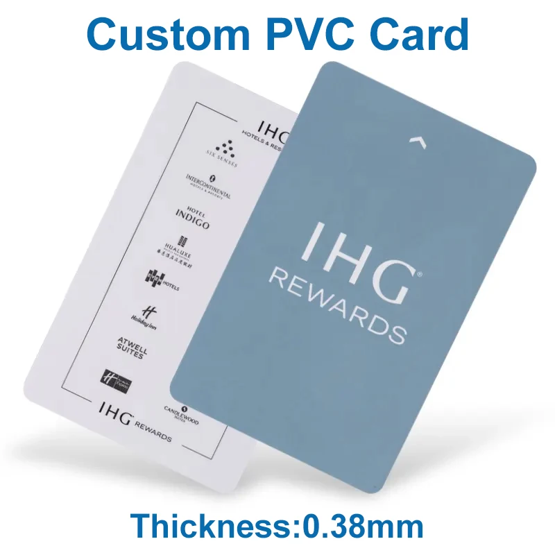 Custom PVC Business Card ID Logo Name Plastic Waterproof Personalized Design Round Corners Double Side Glossy Matte Frosted