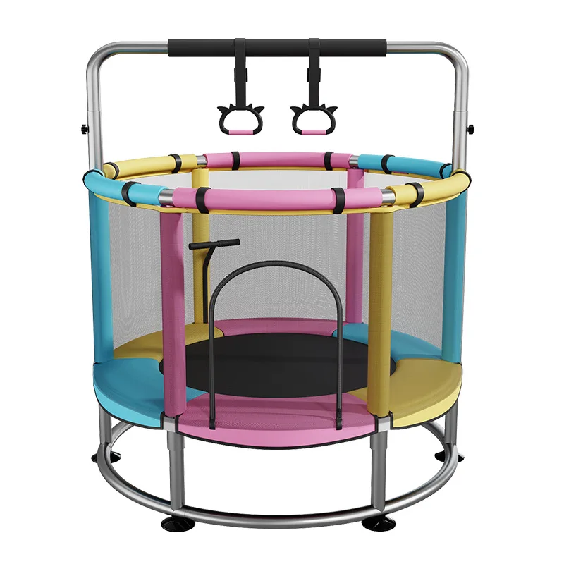 Circular Base Trampoline for Home Indoor Use ,Trampolines,Portable Fitness Equipment,Fitness Body Building,Sports &Entertainment