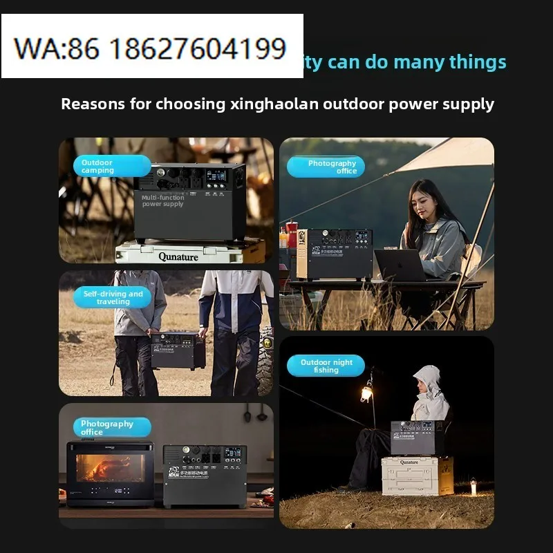 128Wh 256Wh Mini Solar Generator Station, Built-in Radio Function, Outdoor DC USB Multifunctional Energy System