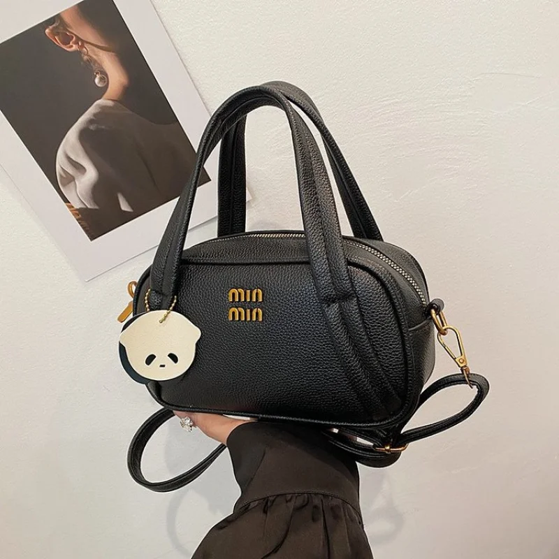 حقيبة يد كروس أنيقة من الجلد الفاخر للنساء، حقيبة ركاب كلاسيكية مصممة شهيرة من باريس ​