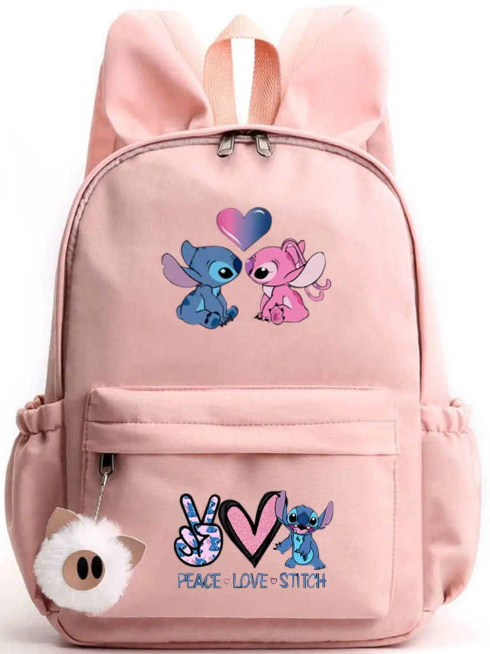 Cute Lilo Stitch Backpack for Girl Boy Student Teenager Children Rucksack Women Casual School Bags Kids Birthday Gift Toy