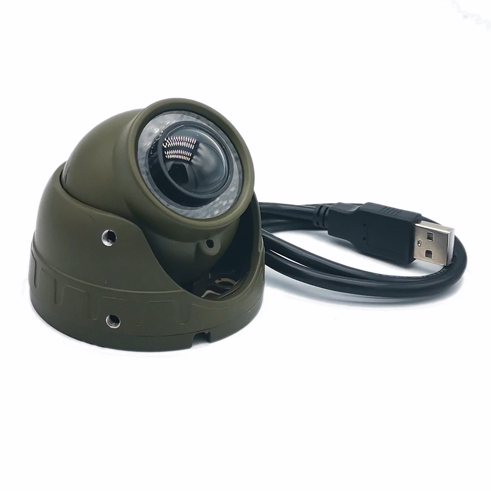 4MP 2MP 1MP Siang Malam Visi Dalam Luar Ruangan Cctv Usb Kubah Perumahan Webcam Kamera Driver Cab Mekanik Berat untuk PC Industri