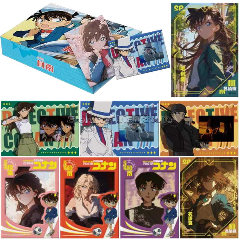 Wholesale Detective Conan Card Anime Character Rachel Moore Haibara Ai TCG Collection Cards Hobbies Toy Children Birthday Gift