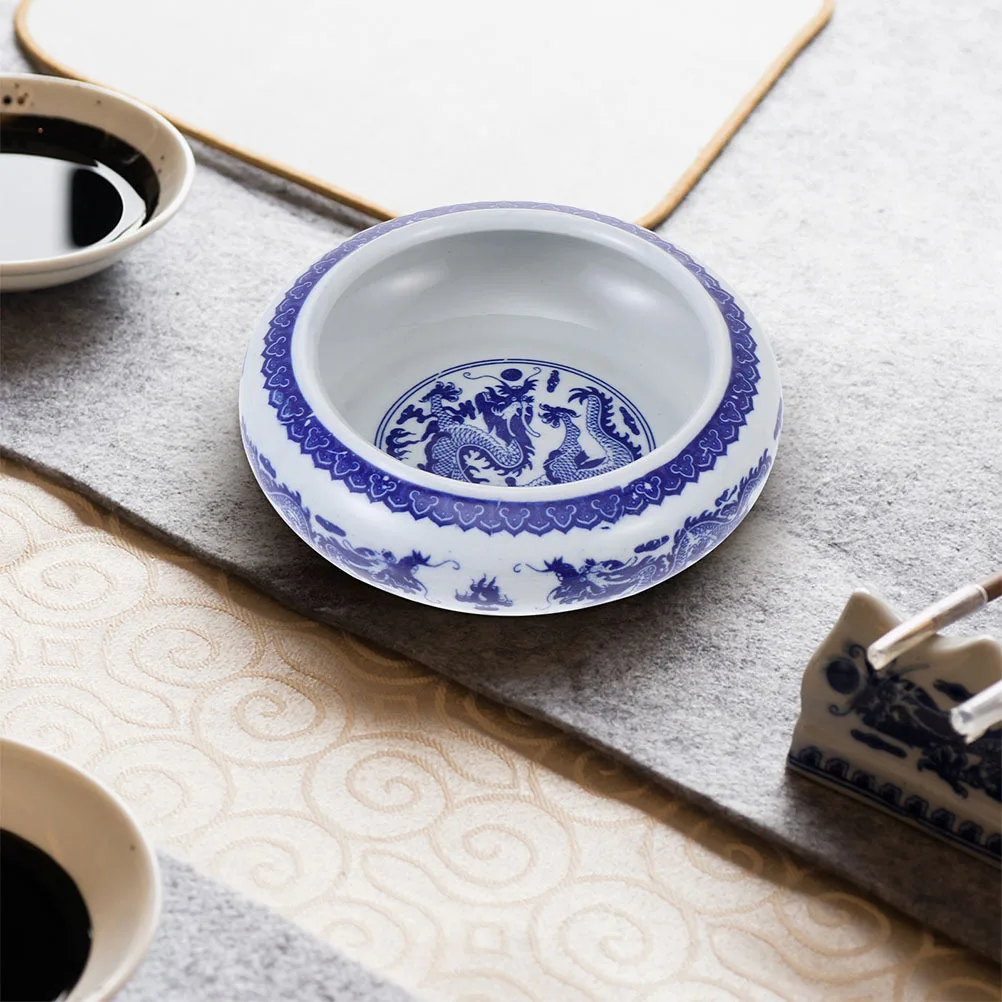 2 stuks langdurige keramische inktcontainer creatieve inktbak voor studie briefpapier pennenhouder kalligrafie benodigdheden