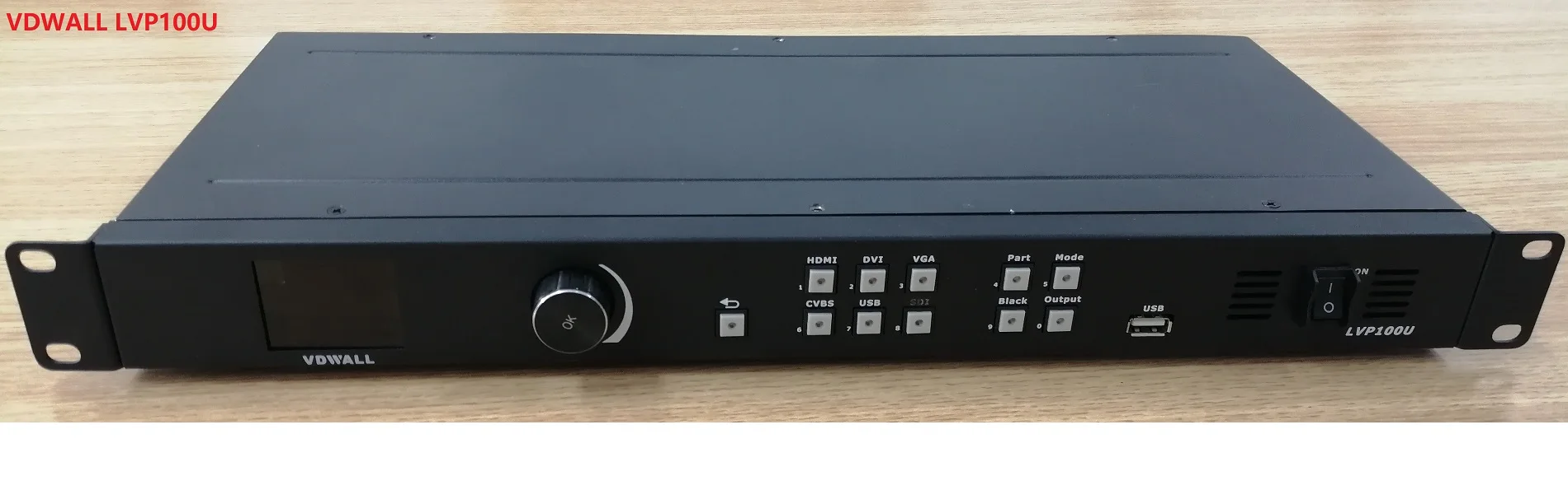 

VDWALL L VP100U USB plug and play,DVI EDID,2 отправляющих слота для карт, быстрая скорость переключения