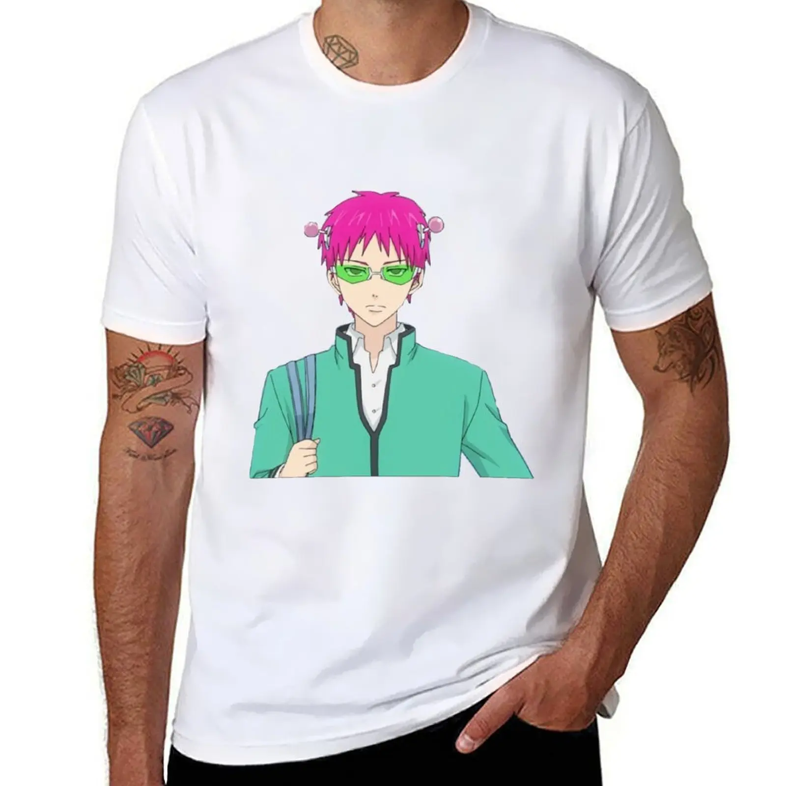 

The Disastrous Life of Saiki K. T-Shirt funny t shirts dark humor anime t shirts for man T-Shirt