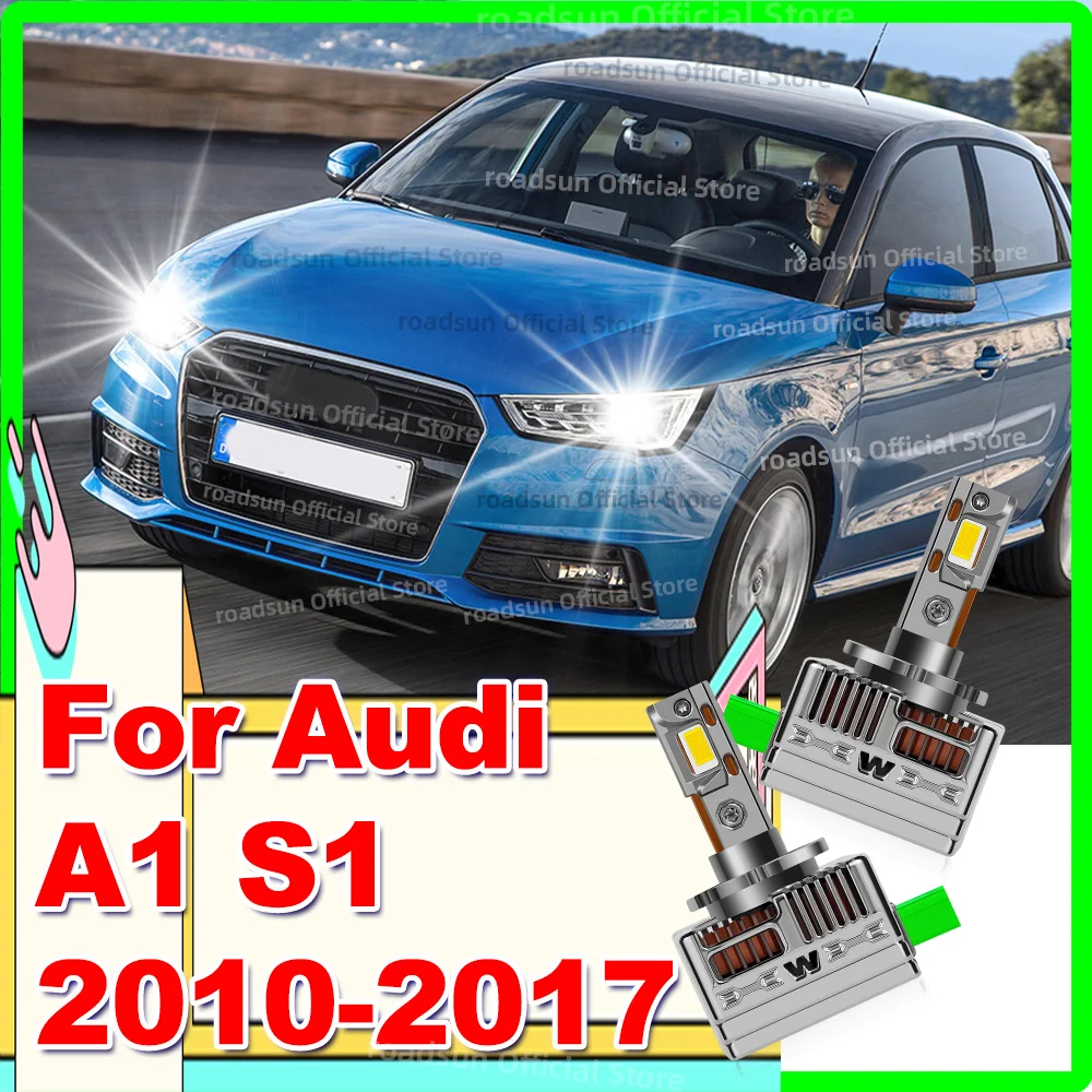 

LED Headlight Canbus 50000LM Auto Bulbs Xenon HID Upgrade Lamp For Audi A1 S1 2010 2011 2012 2013 2014 2015 2016 2017