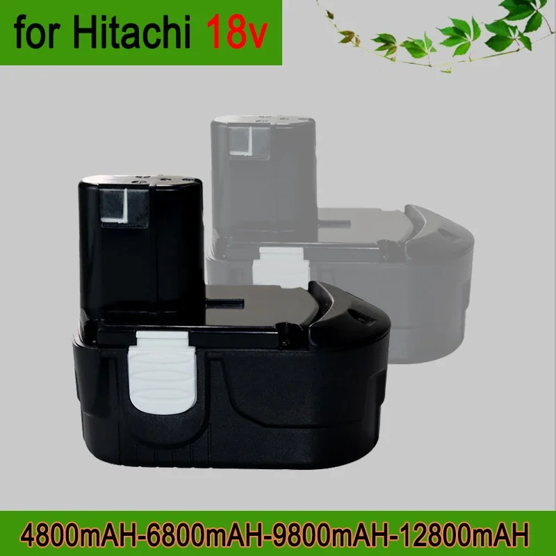 

18V 4800/6800/9800/12800mAh Rechargeable Battery for Hitachi Electric Tool Screwdriver Drill EB1820 EB1812 EB1830H EB1833X EB18B