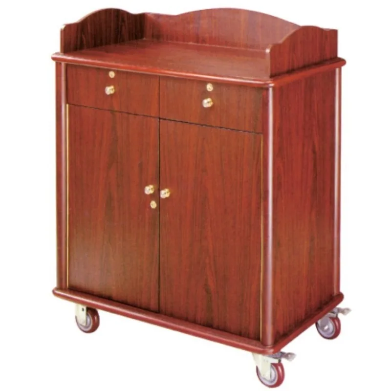 Solid wood dining side cabinet/microwave oven cabinet rice cooker cabinet/hotel furniture tea cabinet cupboard cupboard kitchen