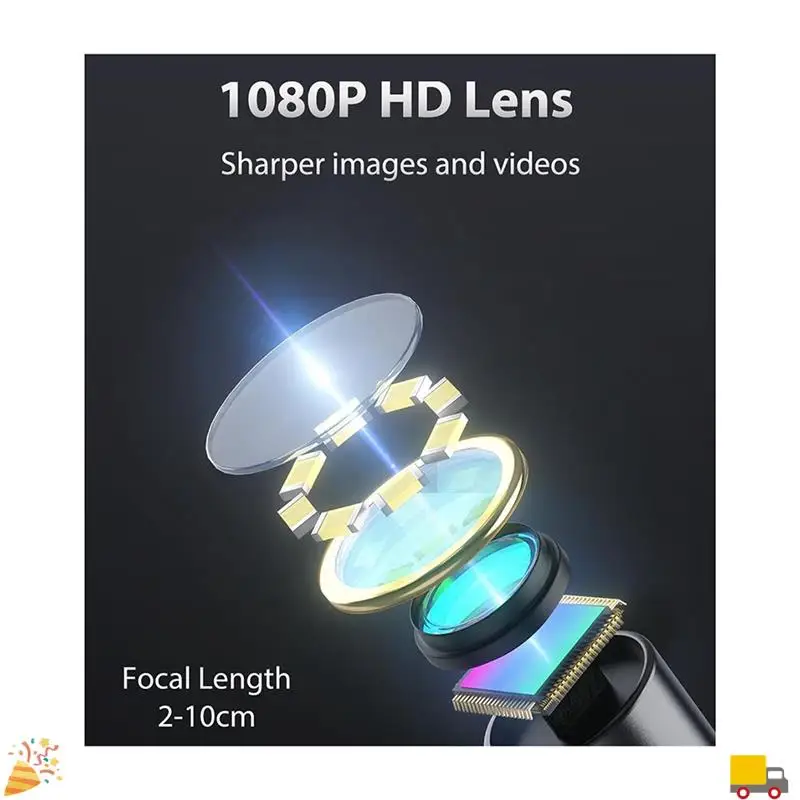 Portable Endoscope Camera With Light-4.3Inch IPS Screen 1080P HD Borescope, IP67 Waterproof Endoscope
