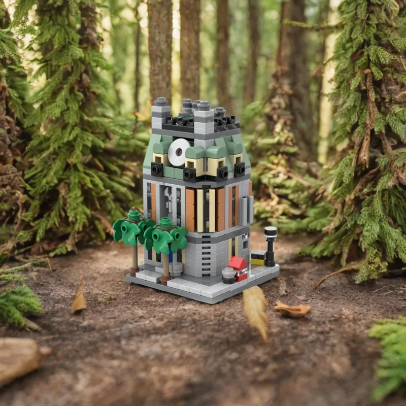 

Набор строительных блоков Moc, 302 шт., Sanctum Sanctorum, Creative DIY, подходит для детей и коллекционеров, ретро-стиль, горячая распродажа