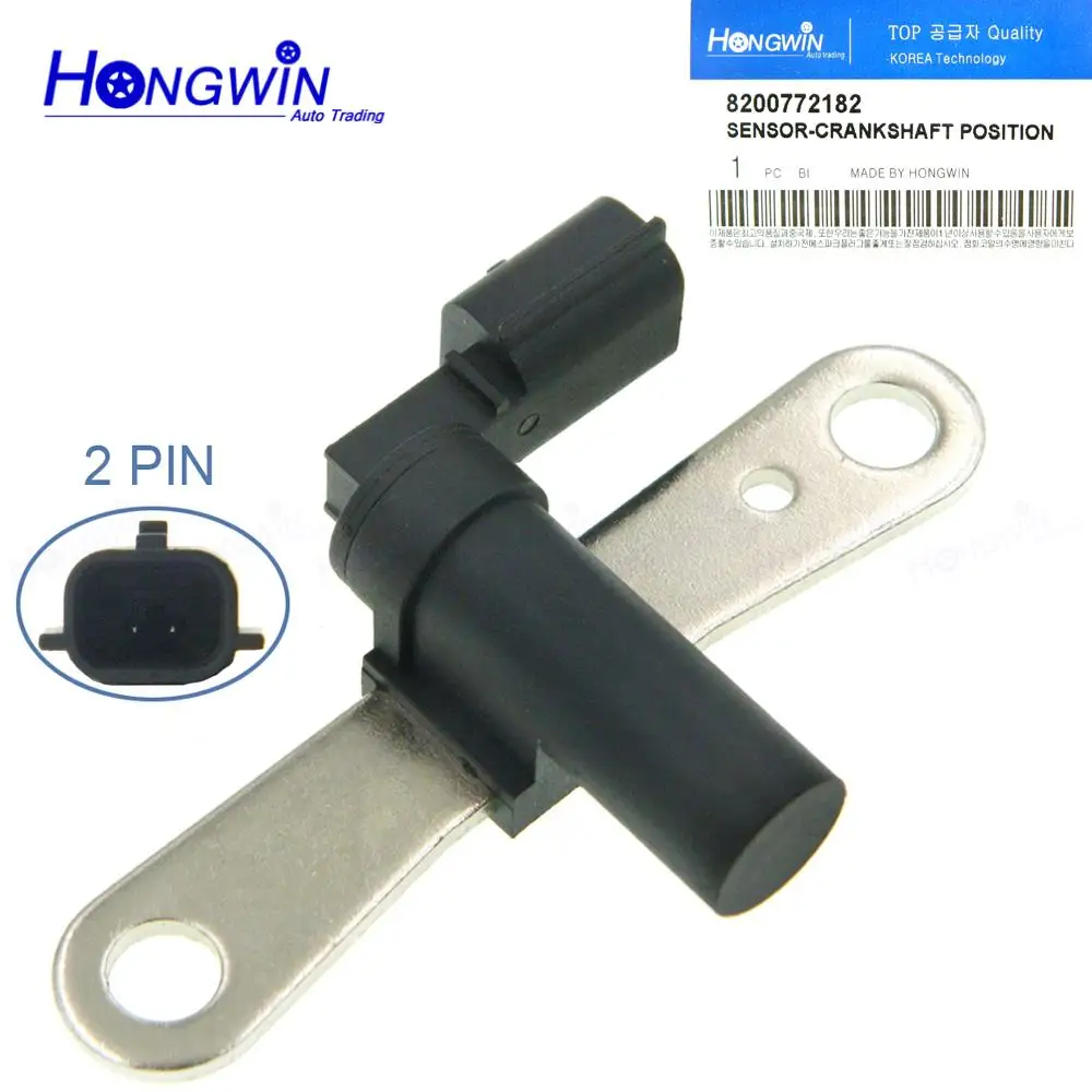 

8200772182 Crankshaft Speed Pulse Position Sensor For Dacia Renault Logan Sandero Clio Logan Twingo Wind STEPWAYII 1.6L 4cyl