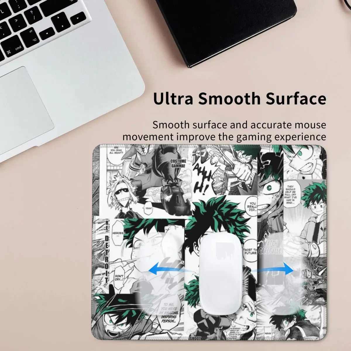 

My Hero Academia Deku Manga Collage Mouse Pad Computer Keyboard Mouse Mat Gaming Laptop Desk Mat Office Table Mats