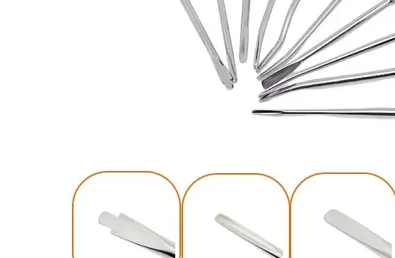 

10-комплект стоматологического роскошного лифта, лифты с изогнутыми корнями для минимально инвазивных хирургических инструментов для извлечения зубов