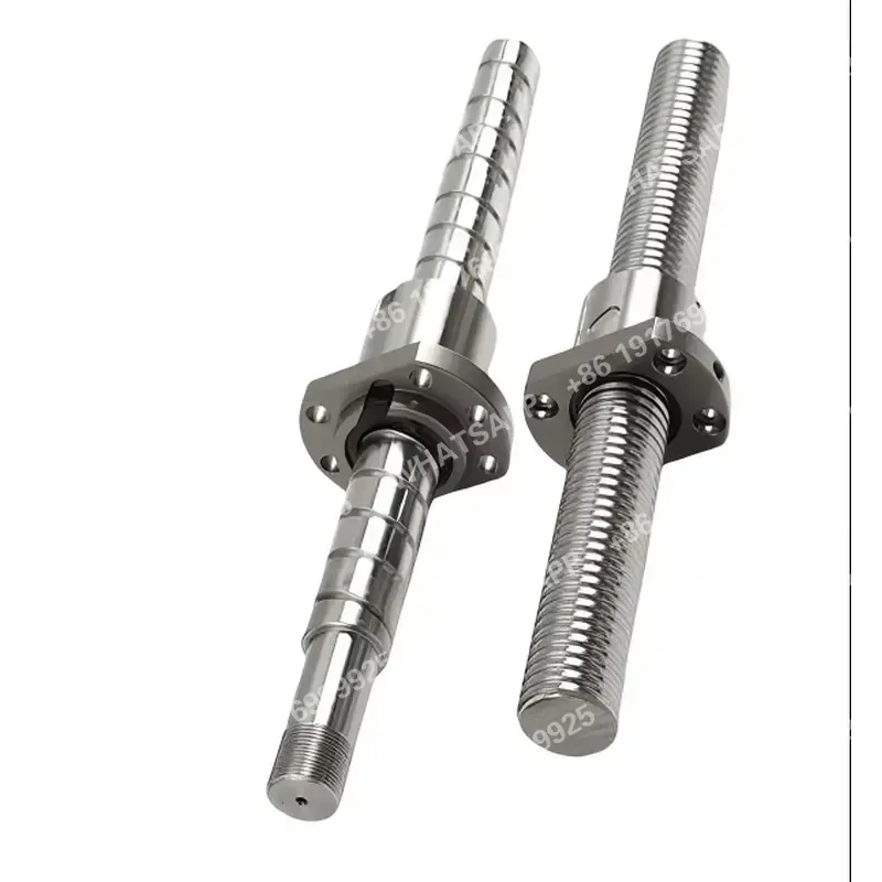Preloaded Anti-Backlash Nut Ball Screw BSHR Series Precision Positioning Power Screw Drivers Bearing for Optimal Performance