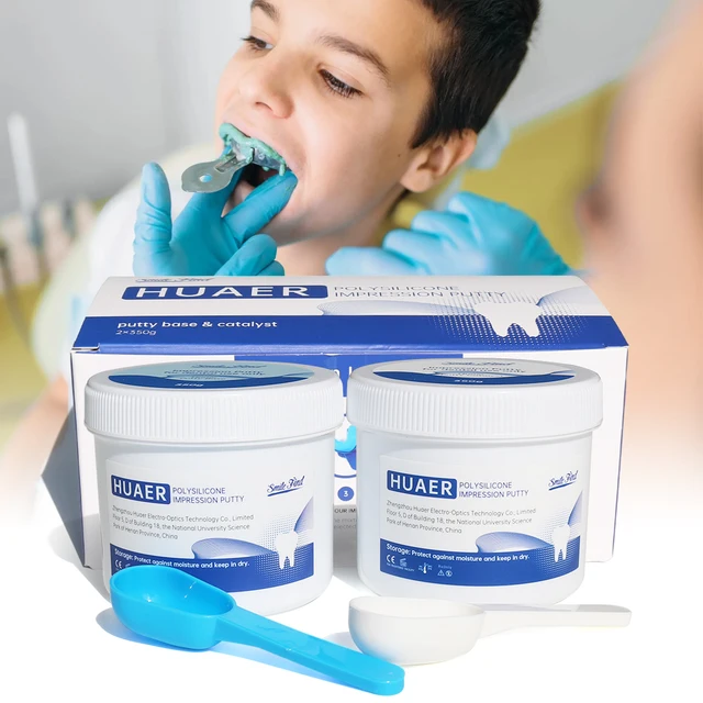 Luxsmile profesjonalny materiał do wyciskania zębów forniry prostownica dentysta laboratorium ortodontyczny zestaw do formowania szpachli