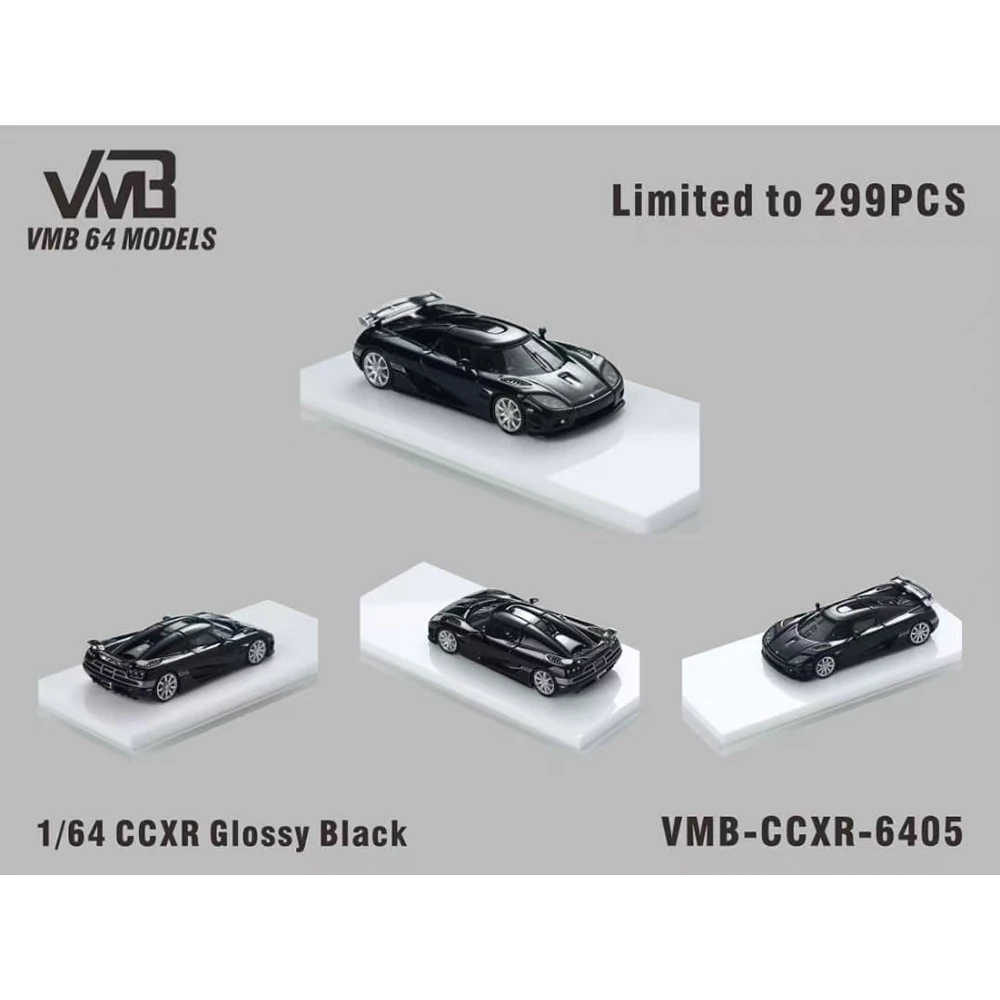 1/64 VMB Modello di Auto CCXR Veicolo Diecast Car Resina Collezione di Hobby Giocattolo Con Vetrina Per Adulti