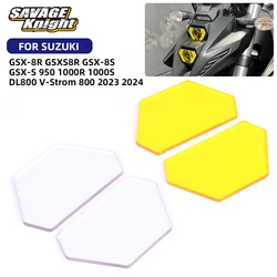 2025 GSX-8S GSX8R Headlight Cover Guard Front Light Lens Protection For Suzuki GSX-8R GSXS8R GSX8S GSX-S 950 1000 V-Strom 800