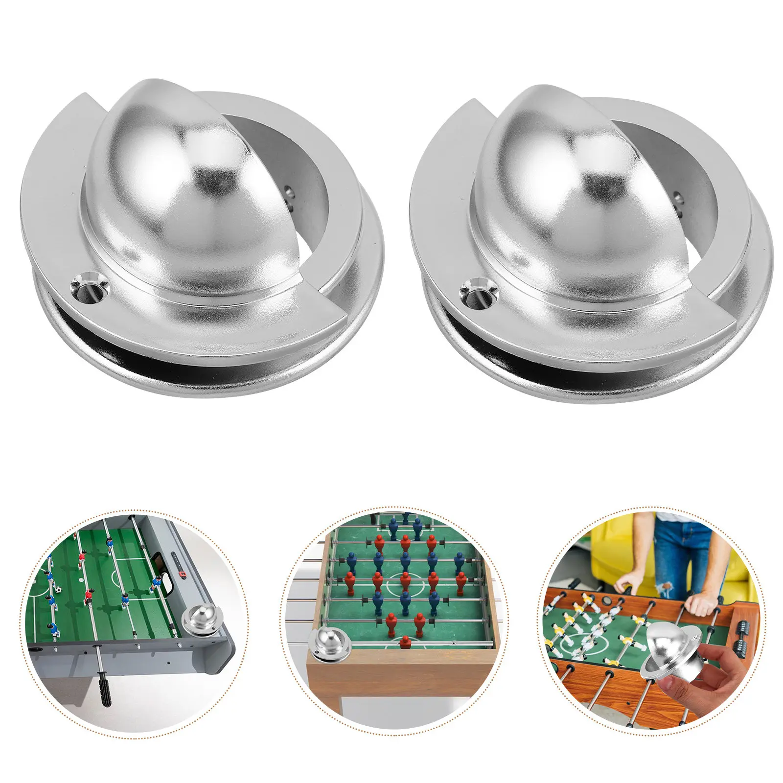 

4Pcs Foosball Table Entry Dish Replacement Plastic PP Soccer Machine Component Smooth Surface Easy Clean Universal Fit for Table