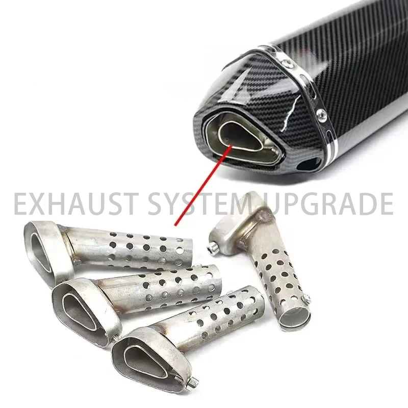 Universal Motorcycle Exhaust Muffler DB Killer Silencer Noise Sound Silencer Eliminator Road Bike Z900 MT07 S1000R 48/57mm