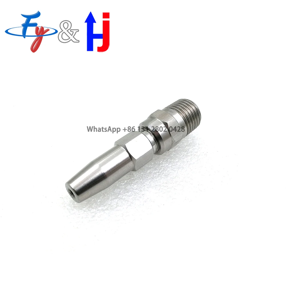 

High Pressure Water Needle Cutting Nozzle Ruby Liquid Column Flow Nozzle Paper Mill Paper Cutting Water Needle Linear Nozzle