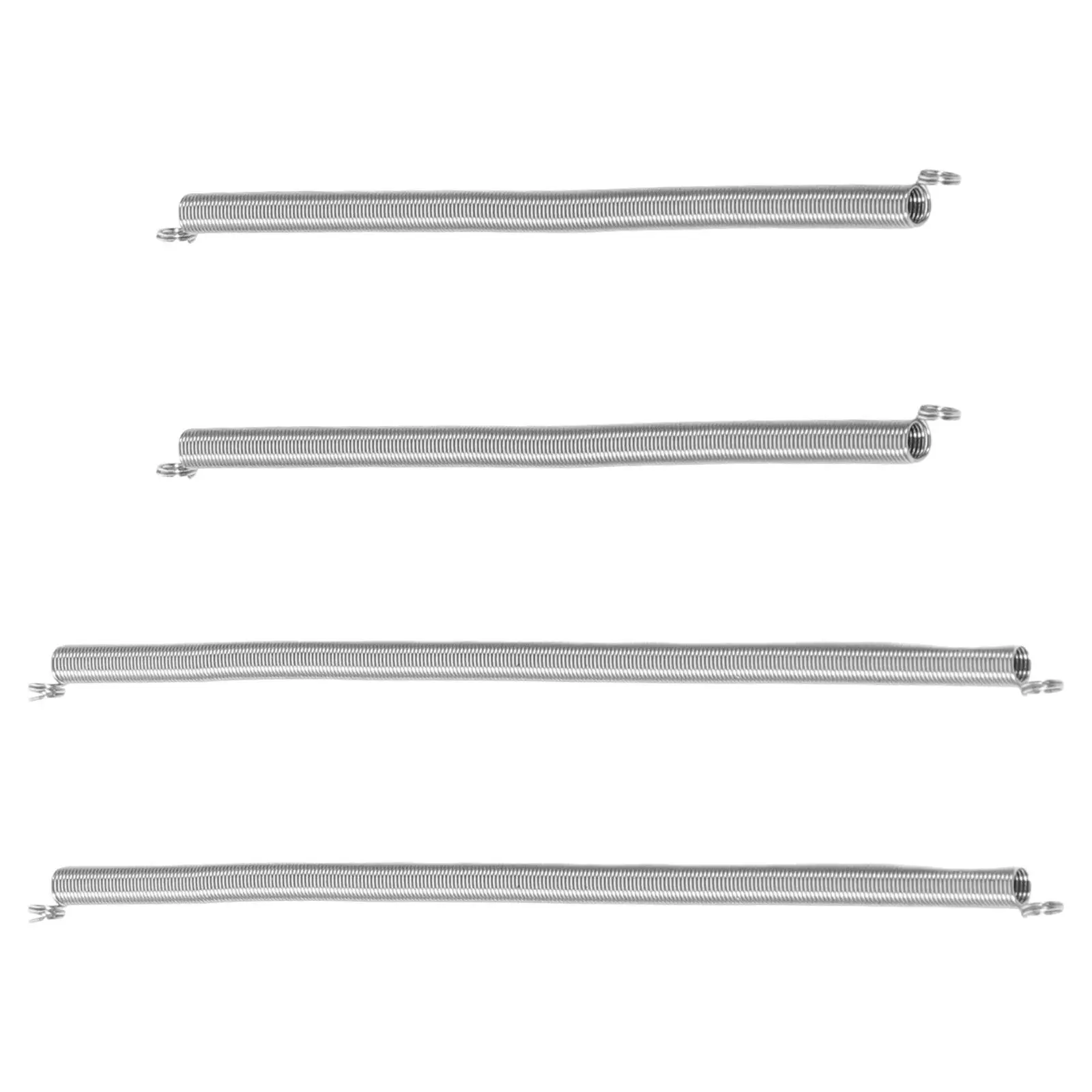 4 Pcs Stapler Spring Accessories Extension with Double Hooks Hooked Springs for Repairs Wire