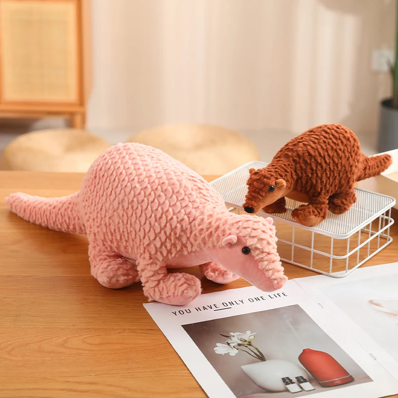 30/50cm Simulation Pangolin Plush Doll Soft Plush Filling Animal Doll Children's Room Decoration Parent Child Game Doll