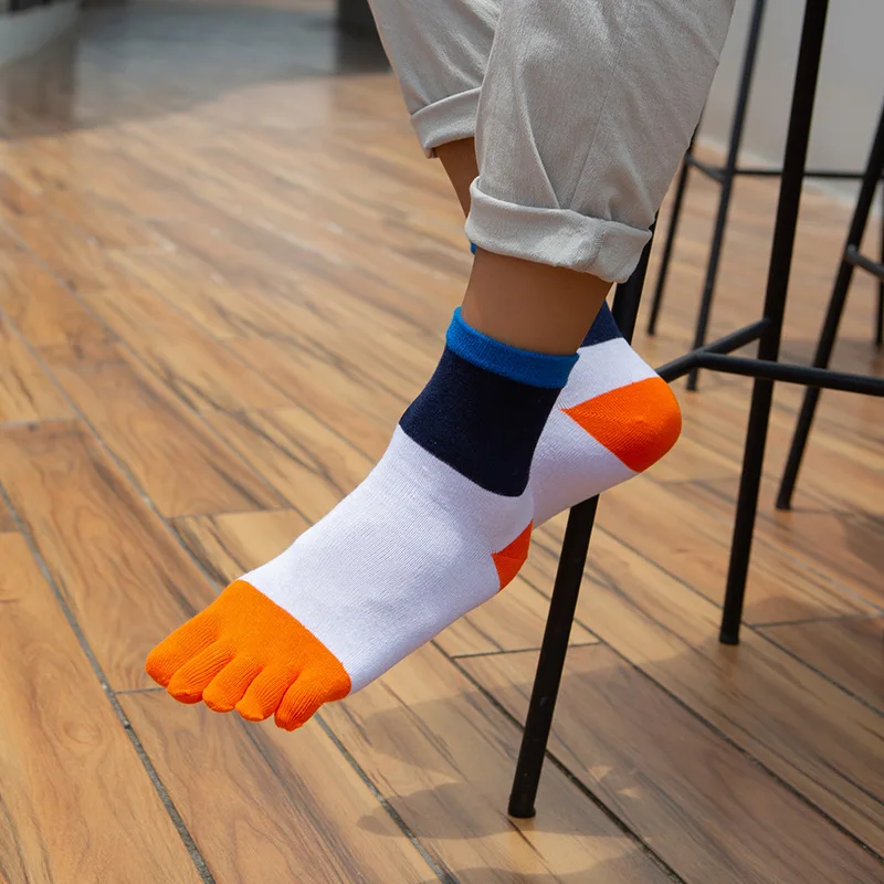 1/5 Pairs Men Five Finger Sock - Toe Sock Split review and price