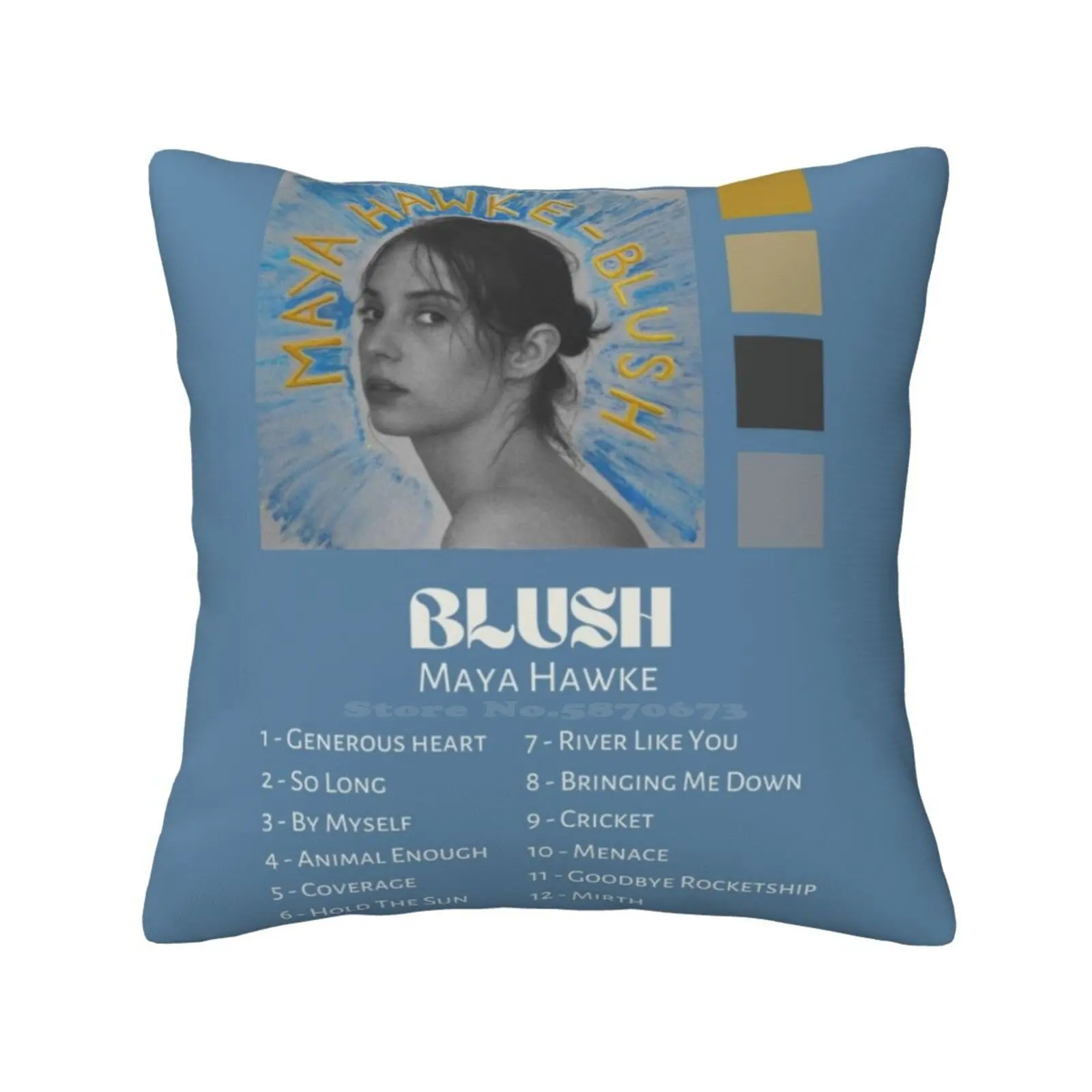 Blush Maya Hawke Soft Comfortable Pillowcase Robin Buckley Robin Maya Hawke Music Maya Hawke Blush