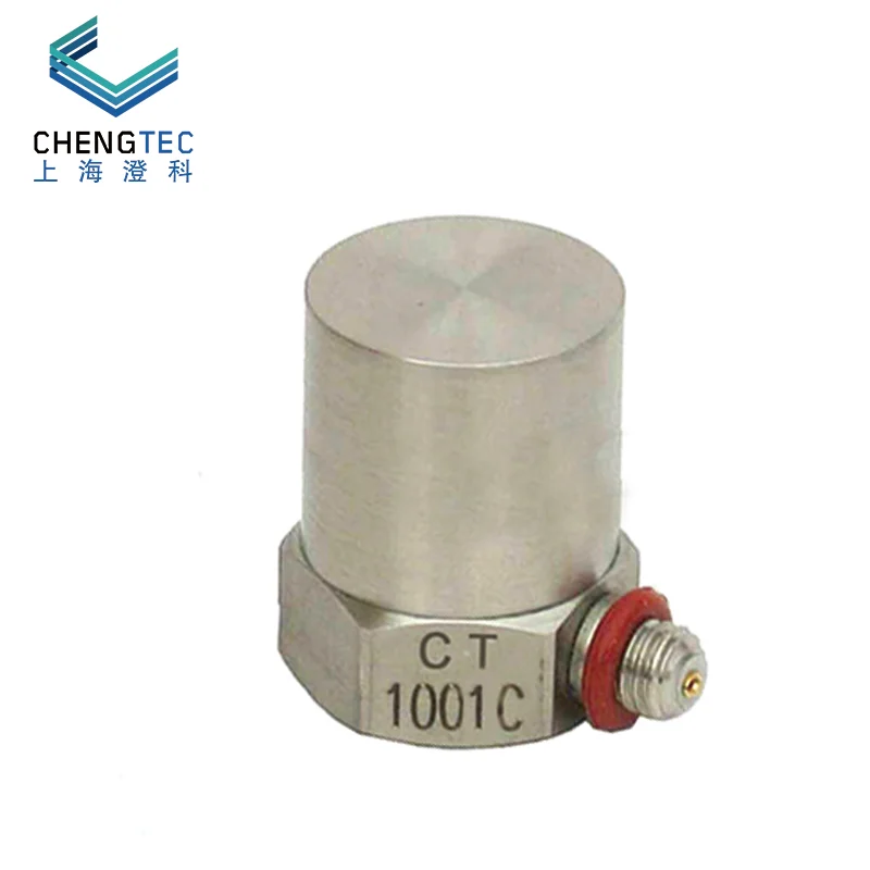 CT1001C Charge Type universal Accelerometer 4000g Piezoelectric Analog / Vibration Sensor