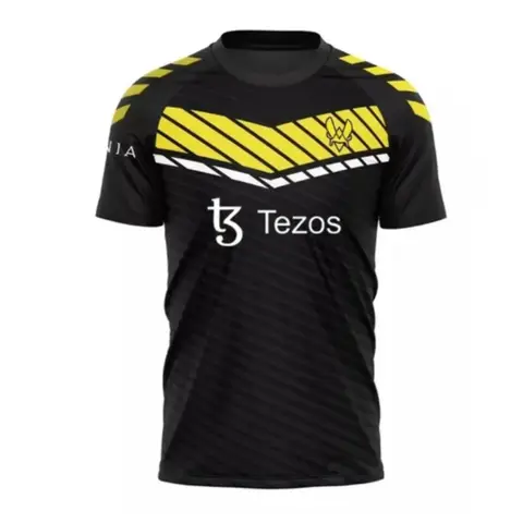 Lesson Vitality Men's Gaming Team CSGO Esports Zywoo Short sleeved T-shirt Summer Clothing New Collection