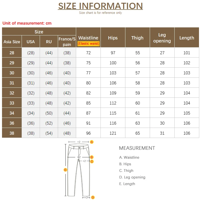 Lyocell Men\'s Slim Casual Pants Elastic Waist Business Work Straight Pants Spring Autumn Korean Fashion Joggers Gray Brown Black