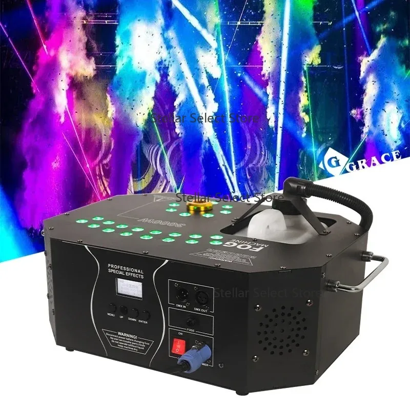 

Igracelite 3000w Dmx Control Atmosphere Equipment/Smog Maker Stage Effect Upwards Vertical Smoke Machines