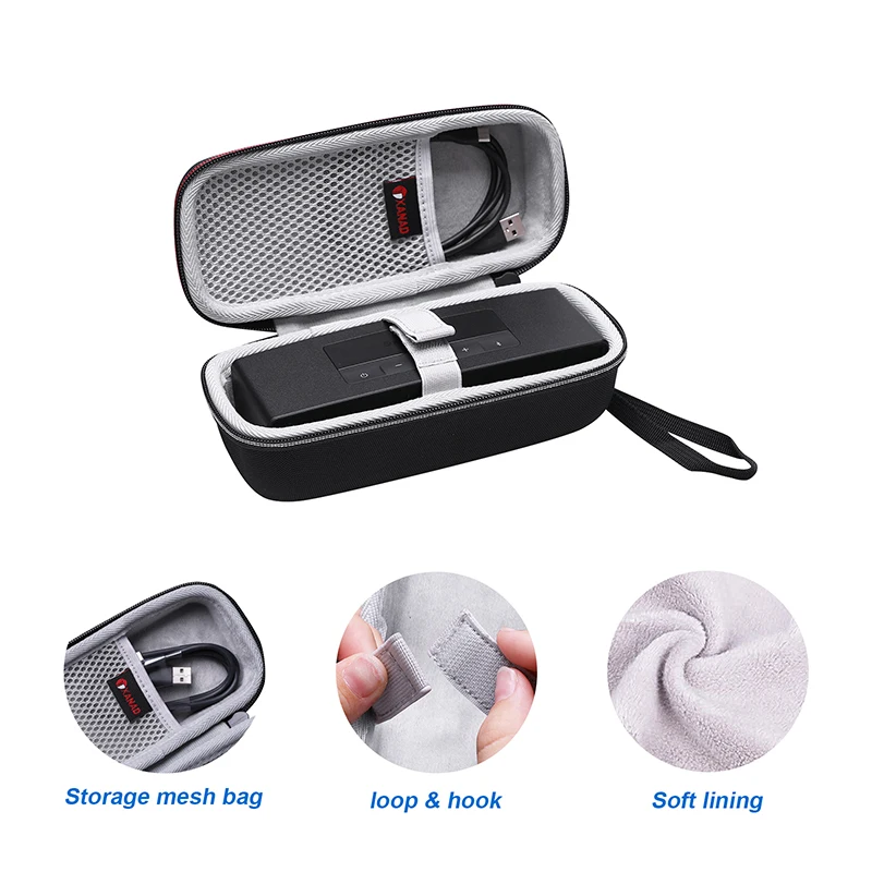 Custodia rigida XANAD EVA per Boss Soundlink Mini 2 o Boss Soundlink Mini Special/1 custodia protettiva per il trasporto